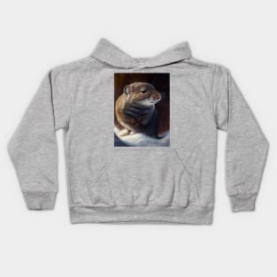 Arctic Shrew - Oil Paint Kids Hoodie